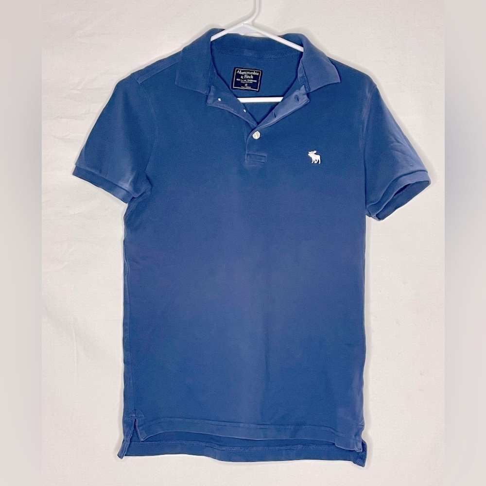 Men’s Abercrombie & Fitch Blue Polo